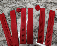 RARE 1963 Tonka Ramp Hoist Truck Rack Pinion-Red 640/Black/Teal