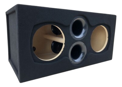 Ported Recessed Subwoofer Box Sub Enclosure for 2 10'' Orion HCCA Subs - 34 Hz