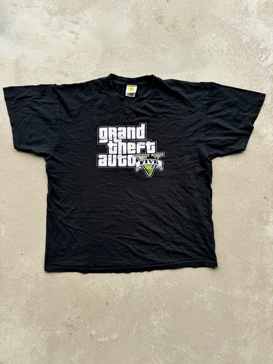 Vintage Grand Theft Auto V Gta Promo Shirt T-Shirt Rockstar Games
