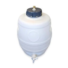 Pressure Barrel 25L with 4” Cap Complete with Pin Valve for Homebrew Beer Making