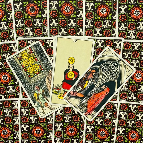 Baraja de Tarot Original 1909 Vintage: ¡Cartas Antiguas Raras con Envío Gratis! - Imagen 4 de 6