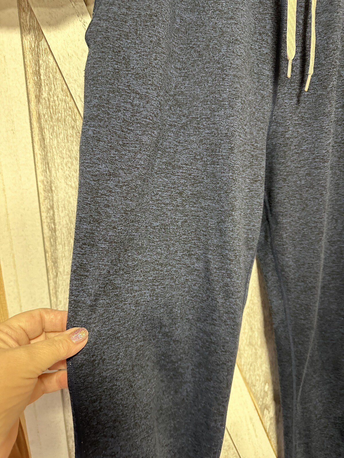 Vuori Women’s Cotton Yoga Workout Pants Small Heathered Blue eBay