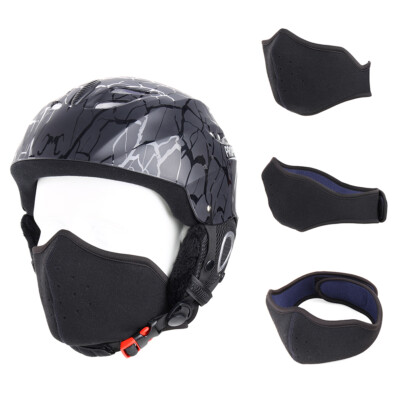 Winter Fleece Face Mask Windproof Ski Half Face Mask for Men Women Outdoor Sport