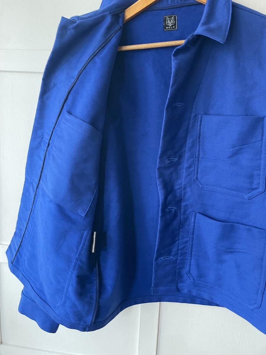 1950s Style Moleskin Chore Jacket - Made In England - VTG 1950s Style Moleskin Chore Jacket - Made In England - VTG