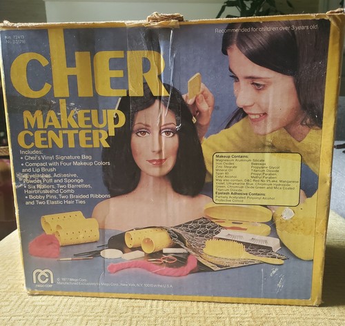 Very RARE Vintage Cher Makeup Center Toy Mego Corp. in Box - Picture 7 of 17