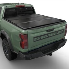Hard Folding Truck Bed Tonneau Cover Fits 07-26 Chevy Silveradogmc Sierra 58
