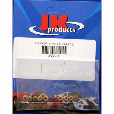 JK 3/32'' x 3/16'' Axle Oilites - 6 pack for 1/24 Slot Car
