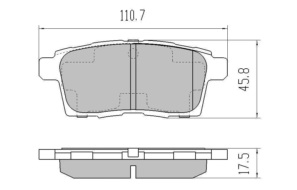 REAR DISC BRAKE ROTORS + PADS FOR MAZDA CX-7 ER 2.2L DIESEL 2009-2013 RDA7478 - image 4 of 4