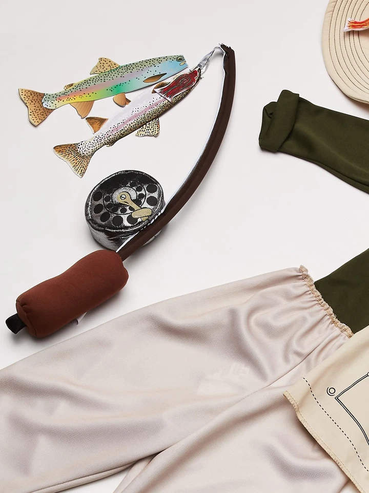 未来渔夫服装儿童男孩女孩鱼捕捞游戏装扮万圣节 — 第 3/4 张图片