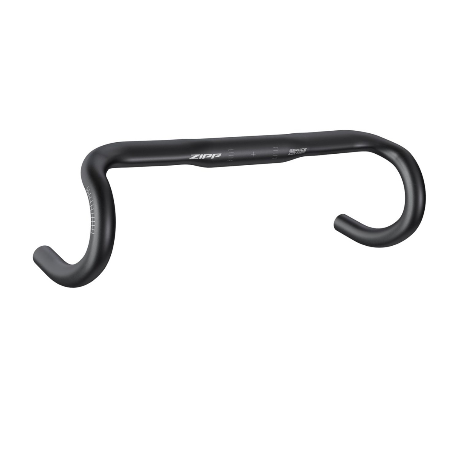 Zipp Service Course 70-Ergo Aluminium Road Bike Handlebar - Black, 40cm