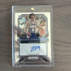 2020 Panini Prizm Tyrese Maxey Rookie Signatures #RS-TMX Philadelphia 76ers