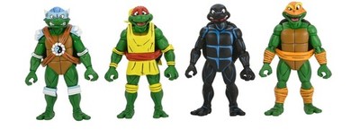 Teenage Mutant Ninja Turtles (Archie Comics) Stump Wrestling Turtles NECA TMNT 1