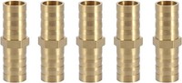 Schlauchverbinder 12Mm Messing Gerade Rohrverbinder Mit Stacheldraht FüR