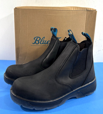 NEW 8.5 M REDBACK BLUE TONGUE STATION COMPOSITE TOE BOOTS BTCST