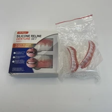 Oralhoe  Silicone Relinedenture Set, Denture Reline Kit, Open Box  Exp 2/2028