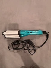 Bed Head TIGI Wave Artist Curling Iron Waver Curling Iron Teal Blue