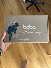 Boba Baby Wrap Carrier Sage Green Cotton