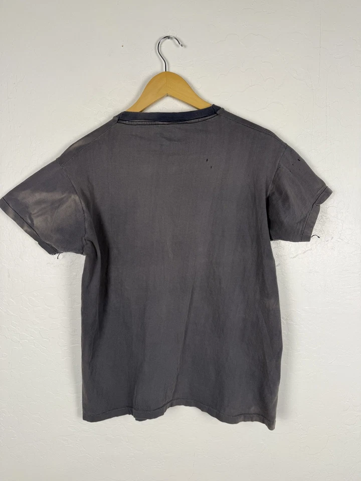Camiseta de bolsillo vintage años 60/70 Fruit of the Loom hecha en EE. UU. con ribete de algodón XL Foto 3 de 4