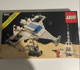 LEGO 1593 Super Model Classic Space Complete Legoland Box and Notice (1983)