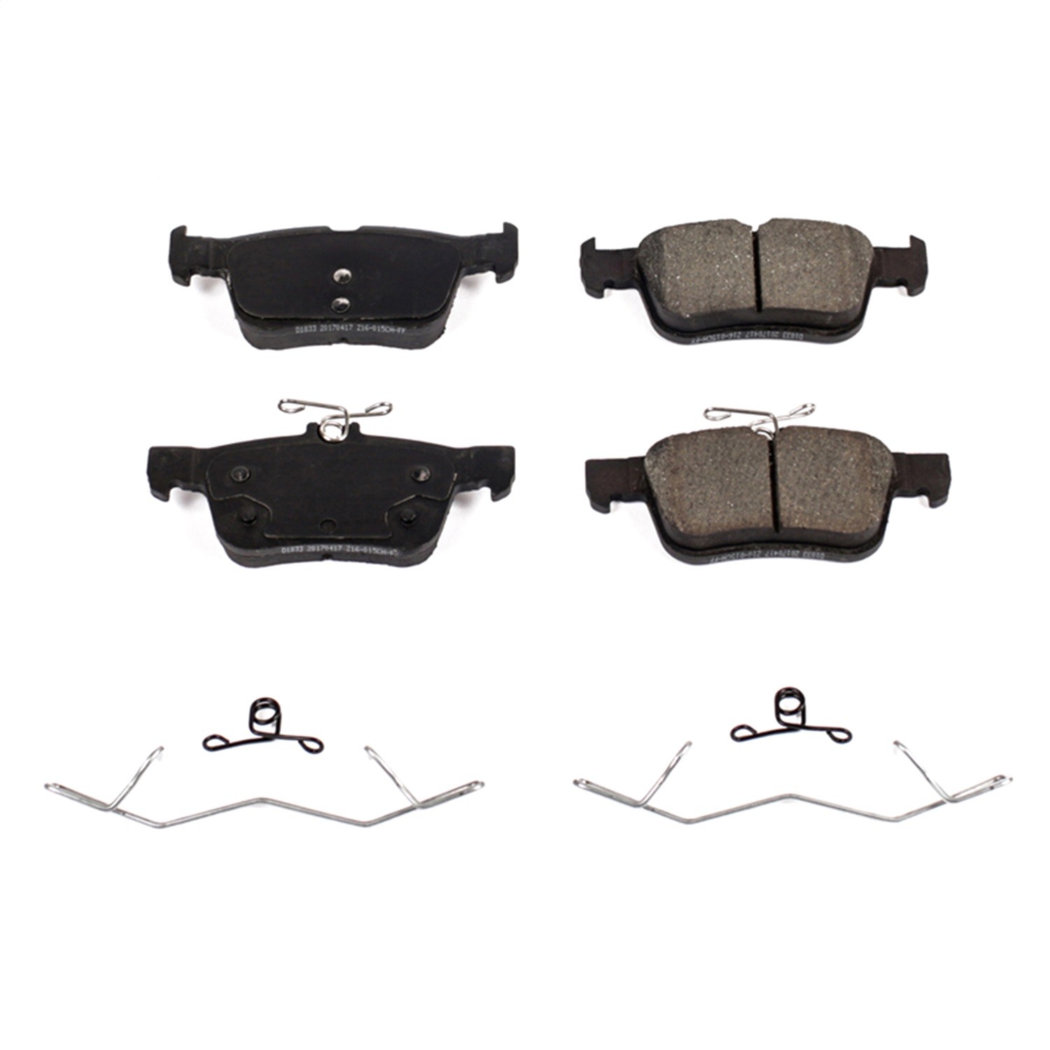 PowerStop 17-1833 Disc Brake Pad Set For Select 15-22 Ford Lincoln Models