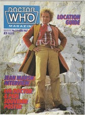 DOCTOR WHO MAGAZINE #125, JUNE 1987! NEAR MINT CONDITION! MARVEL CLASSIC!