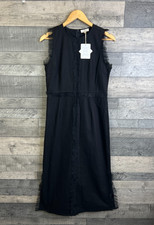 Ghospell Midi Dress Size Medium Black Lotta Ruffle Xmas Party Formal Event ASOS