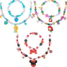 Toddler Jewelry Kids Necklace Choker and Bracelet 3 Pack 9Pcs, Little Girls Jewe