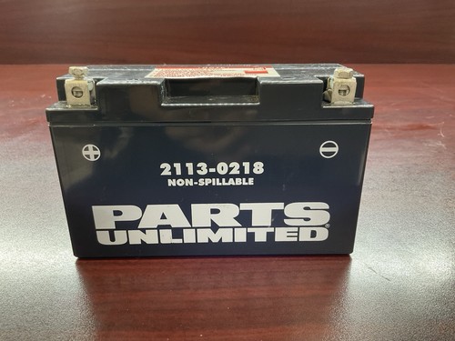 Parts Unlimited AGM Battery YT7B-BS 12V 6.5Ah 110 CCA 2113-0218