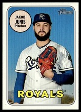 2018 Topps Heritage Jakob Junis Kansas City Royals #539
