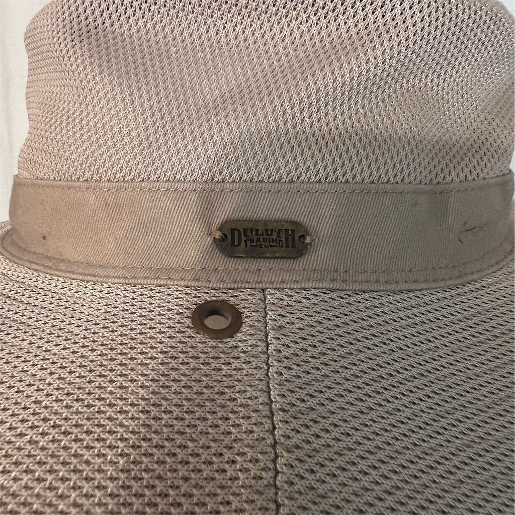 Duluth Trading Unisex Beige Mesh Vented Hat Summer Outdoor Adventure safari rare image 4