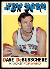Dave DeBusschere Card 1971-72 Topps #107