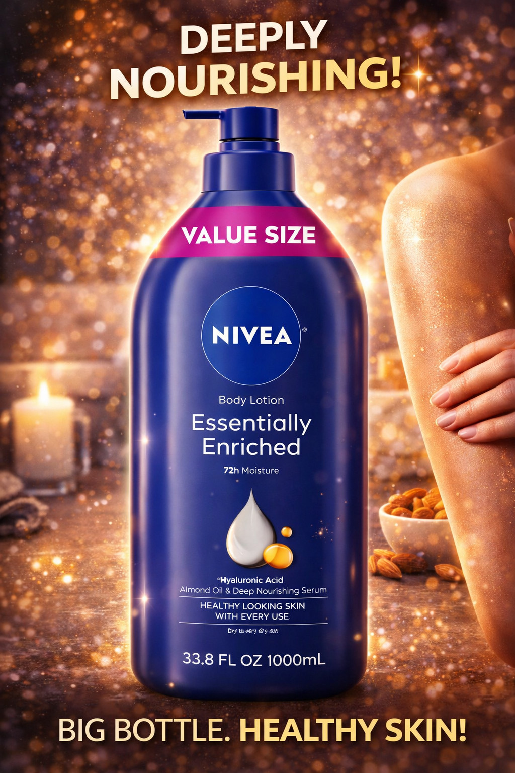 Dry Skin 33 Oz Nourishing Serum Almond Oil