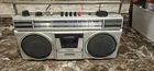 Vintage Sanyo Radio Cassette Player Boombox Model # M9705A FULLY TESTED, WORKING