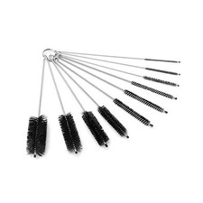 Long Straw  Pipe Cleaning Nylon Brushes  10 Brush Set 8 inches  Flexible,