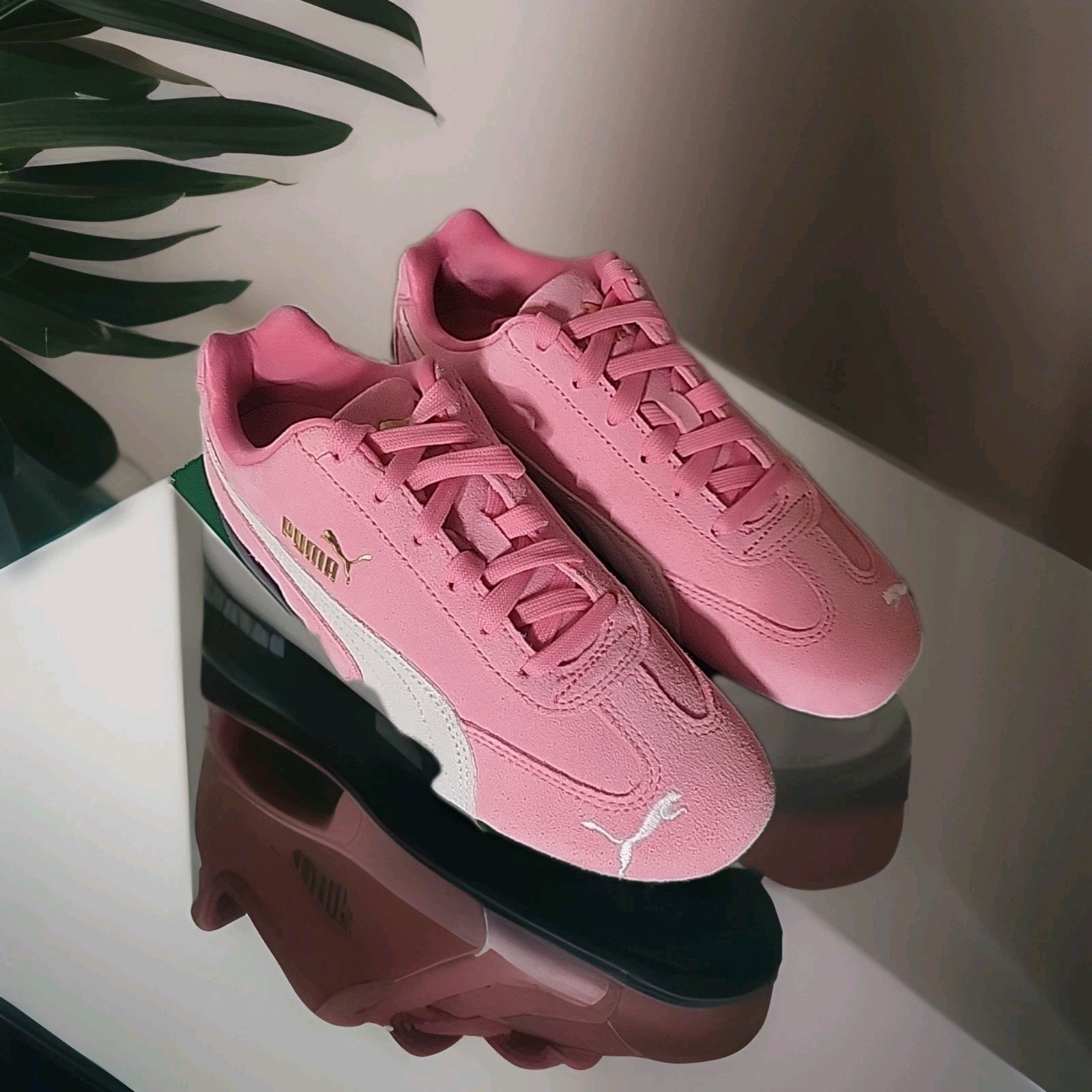 Size 5Y Puma Speed Cat Jr OG Magic ROSE PINK Suede 401698 05