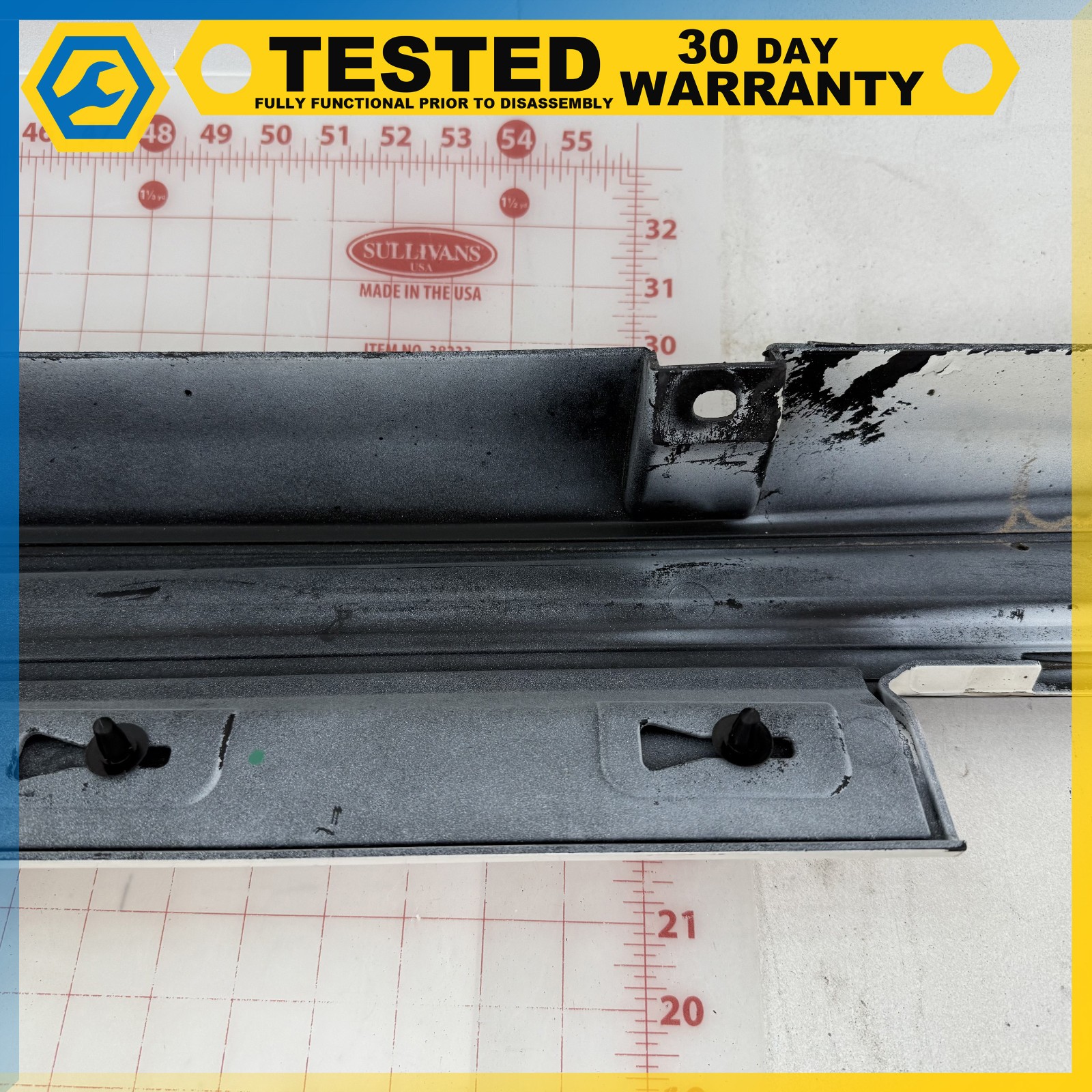 14-17 MASERATI GHIBLI RIGHT PASSENGER SIDE SKIRT ROCKER PANEL MOLDING OEM