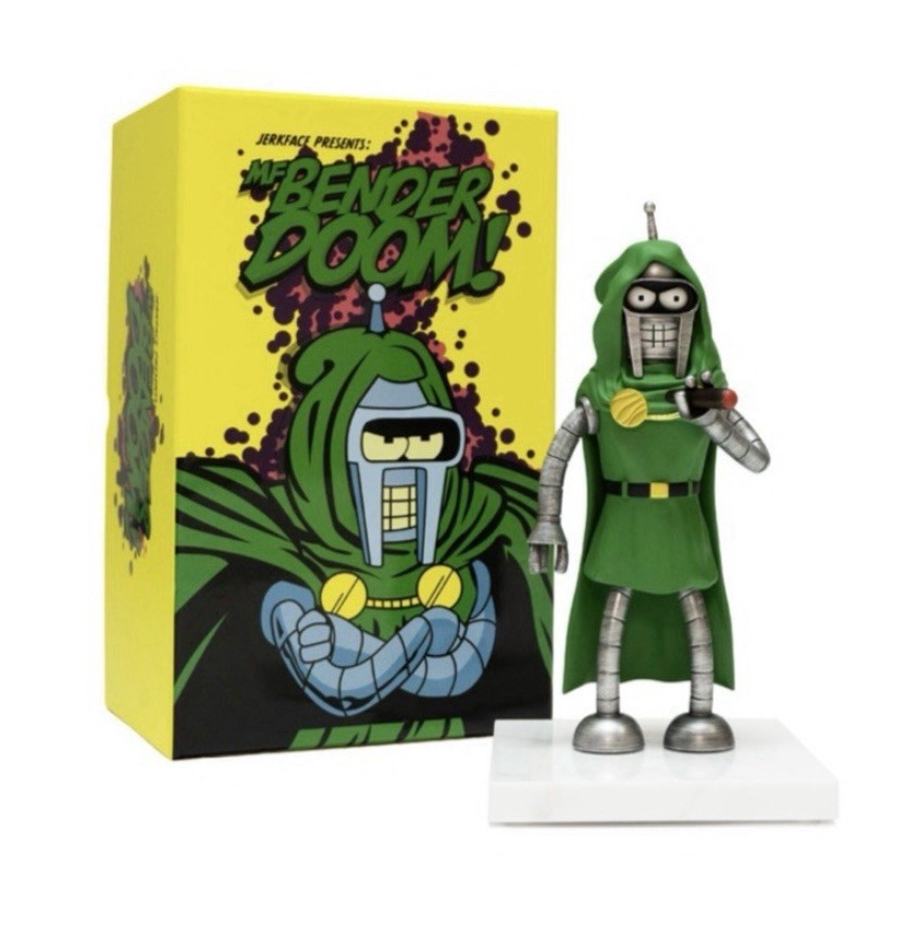Artist Jerkface MF Bender Doom L/E numbered Cast Resin Sculpture