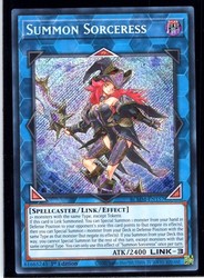 Summon Sorceress BLMM-EN157 Secret Rare 1st Edition