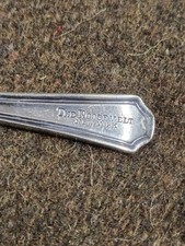 Rare Vintage Advertising The Roosevelt Hotel New York NY 1930s 40s Small Spoon