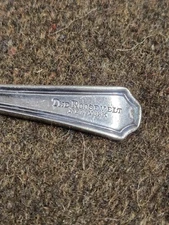 Rare Vintage Advertising The Roosevelt Hotel New York NY 1930s 40s Small Spoon