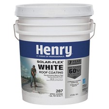 HENRY HE287018 Protective Roof Coating,4.75 gal 40P316