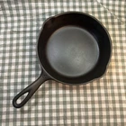 Vintage Restored WAGNER WARE SIDNEY -0- 1055 #5 CAST IRON SKILLET (1935-59)