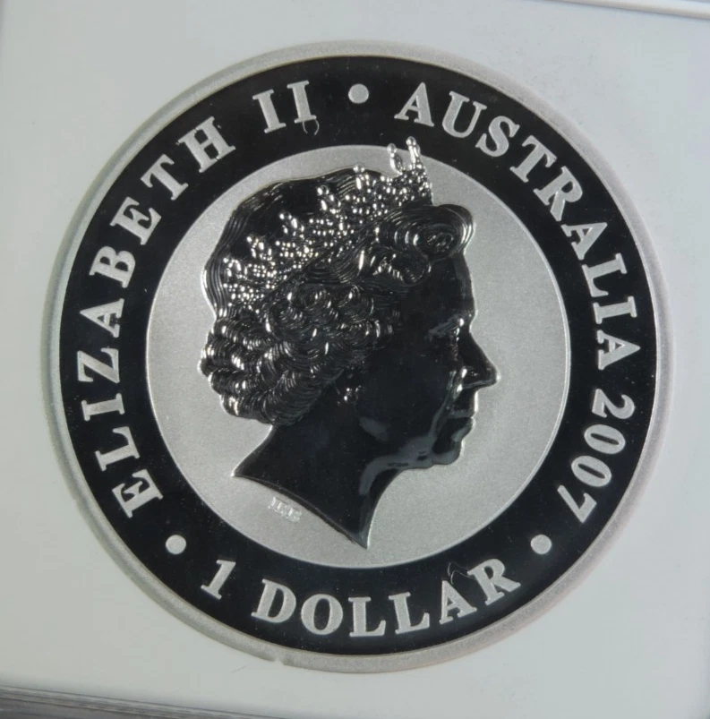 2007 Australia Koala 1oz Silver $1 Coin First Year of Issue NGC MS70 - Image 4 of 4