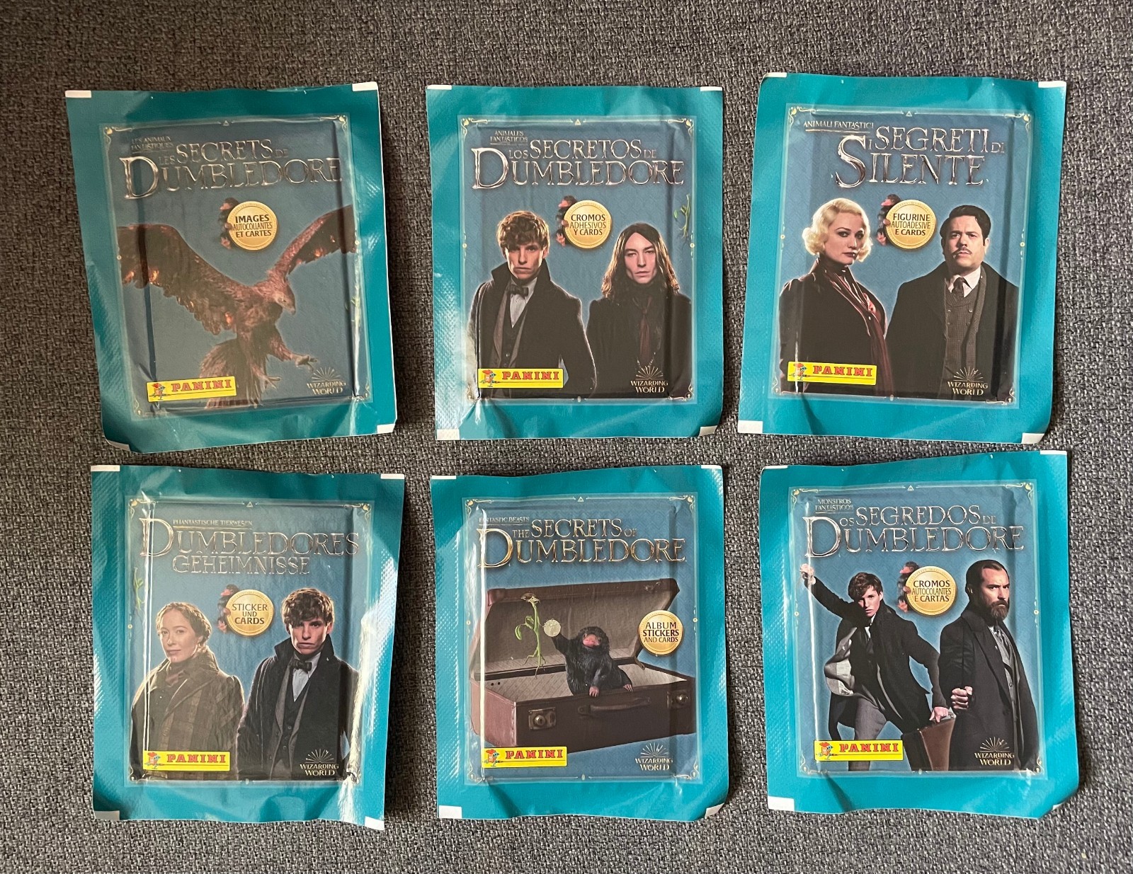 Panini - Fantastic Beasts Secrets of Dumbledore - 10x,20x,30x,50x Sealed Packets