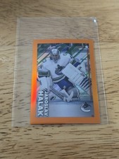 2022-23 Topps Chrome Stickers Orange Refractors #489 Jaroslav Halak