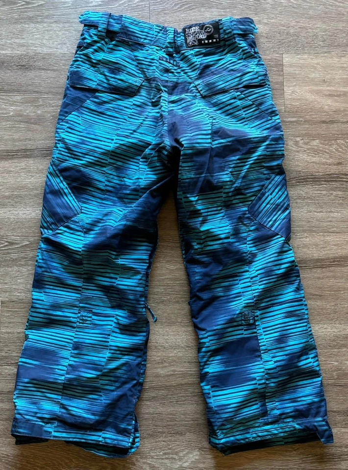 Pantalones de Snowboard RIDE Azul Pinney Impermeable Transpirable Talla M 34x29 Bolsillos Ventilados Foto 2 de 4