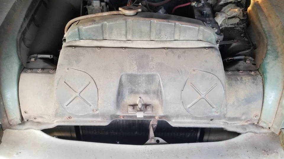 Panel de cierre de capó inferior Pontiac Chieftain Silver Streak 1953-54 53 1953 Foto 3 de 4