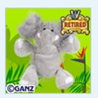 NEW CLASSIC FULL SIZE WEBKINZ ELEPHANT by Ganz Plush HM007 Unused Code Year 2005 — photo 9