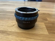 Novoflex NEX/NIK Adapter for Nikon F-Mount Lens to Sony E-Mount EX