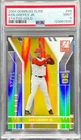 2004 Donruss Elite KEN GRIFFEY JR (14/24) GOLD REFRACTOR STATUS GOLD HOLO PSA 9